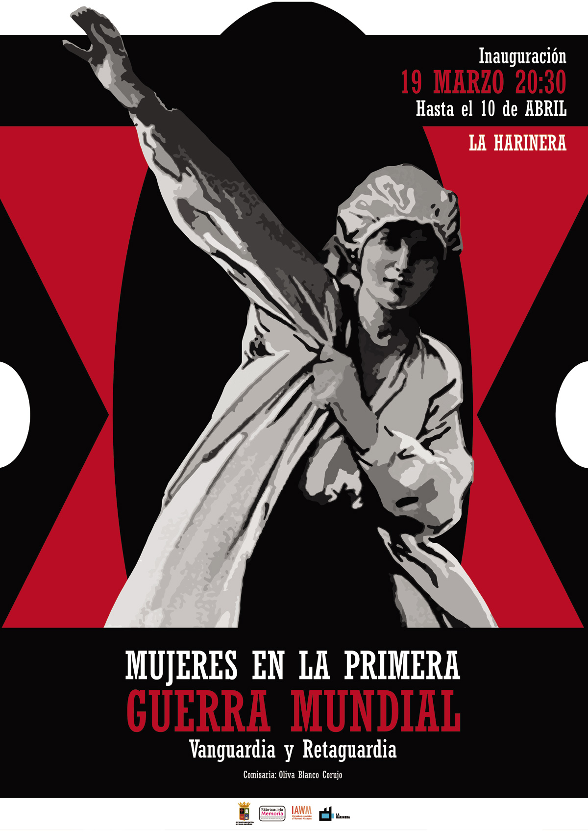 La Harinera expone “Mujeres en la Primera Guerra Mundial. Vanguardia y Retaguardia”
