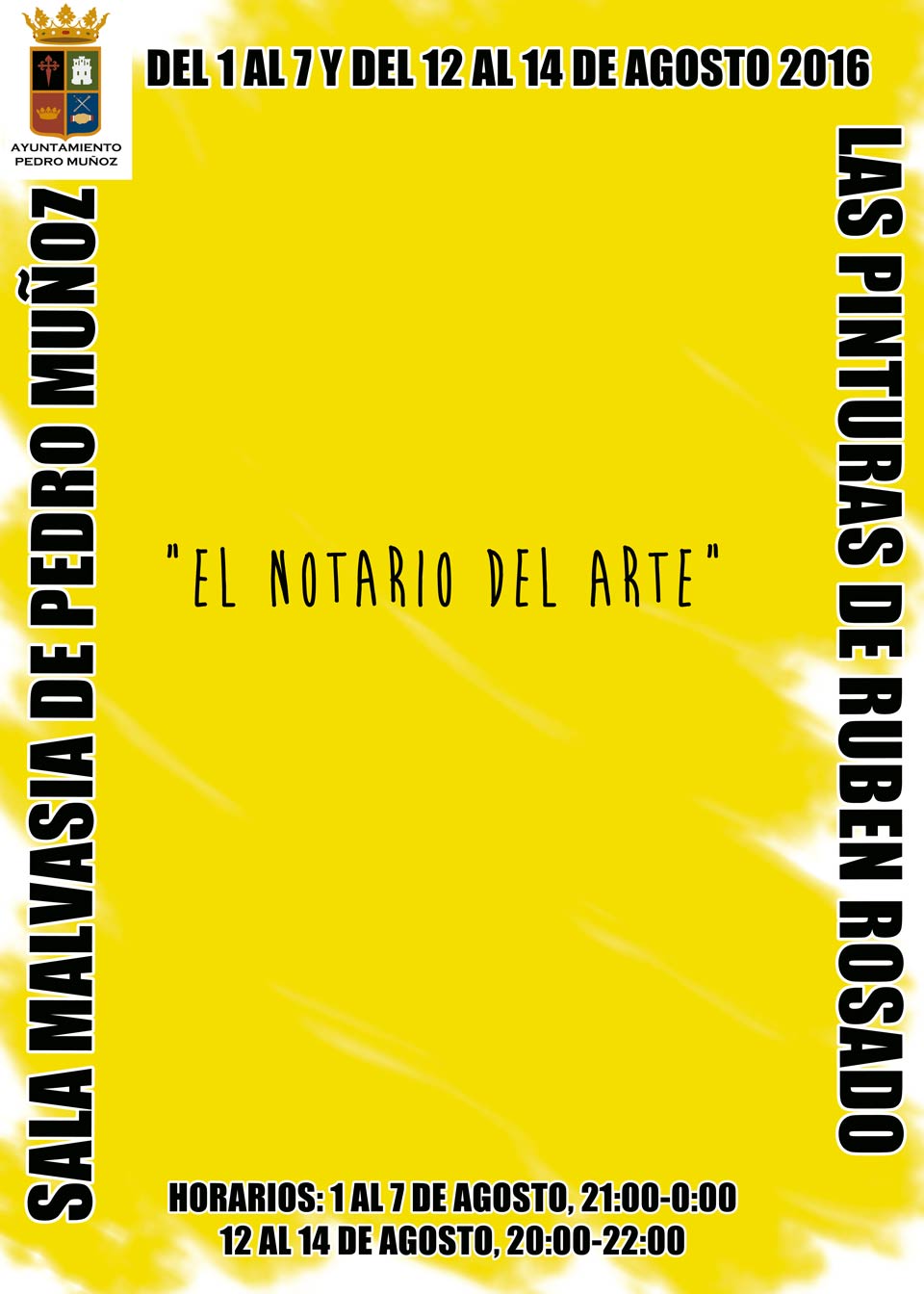 La muestra “El notario del arte” de Rubén Rosado López será la gran exposición de Feria 2016 en Pedro Muñoz