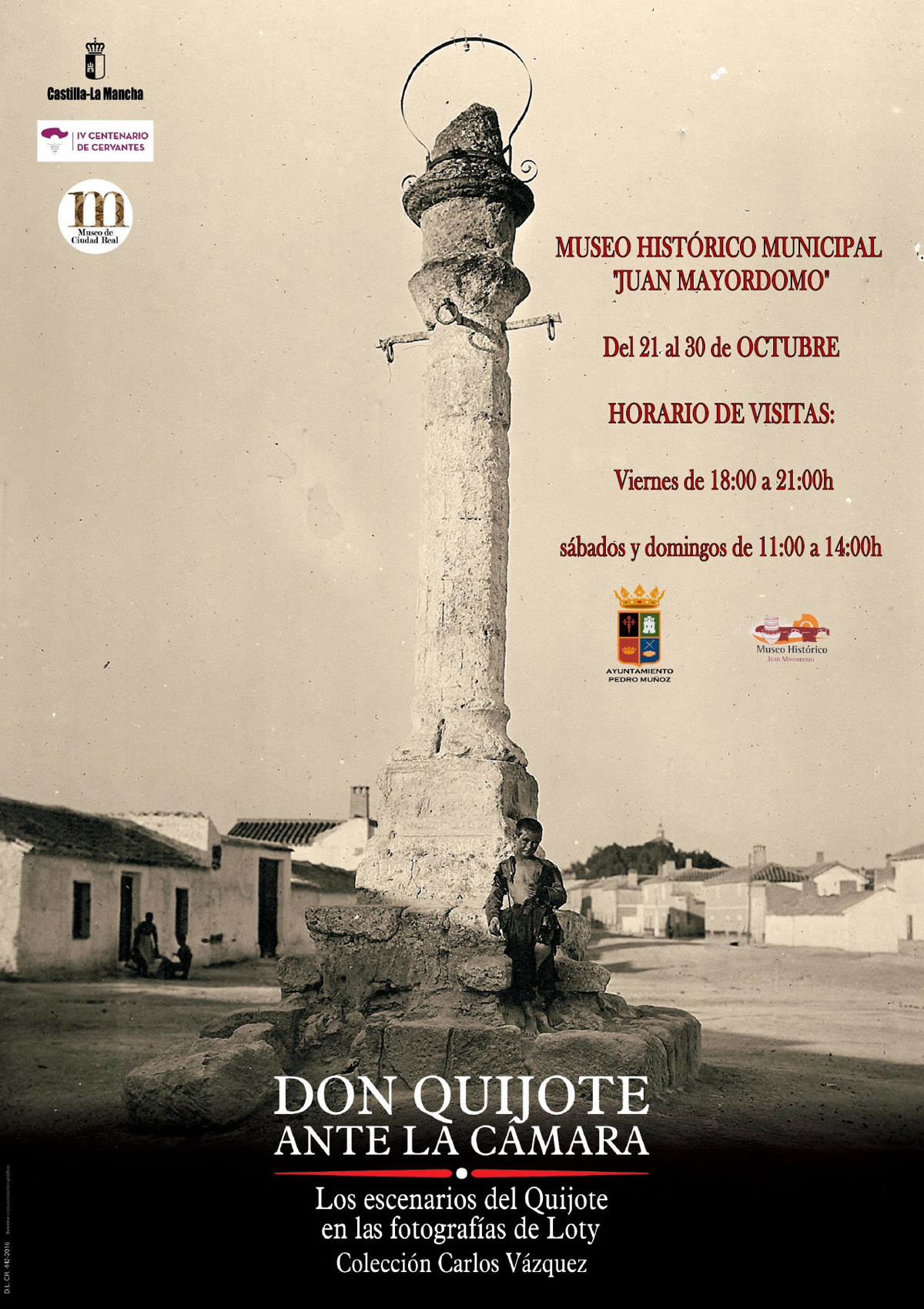Exposición  fotográfica Don Quijote ante la cámara
