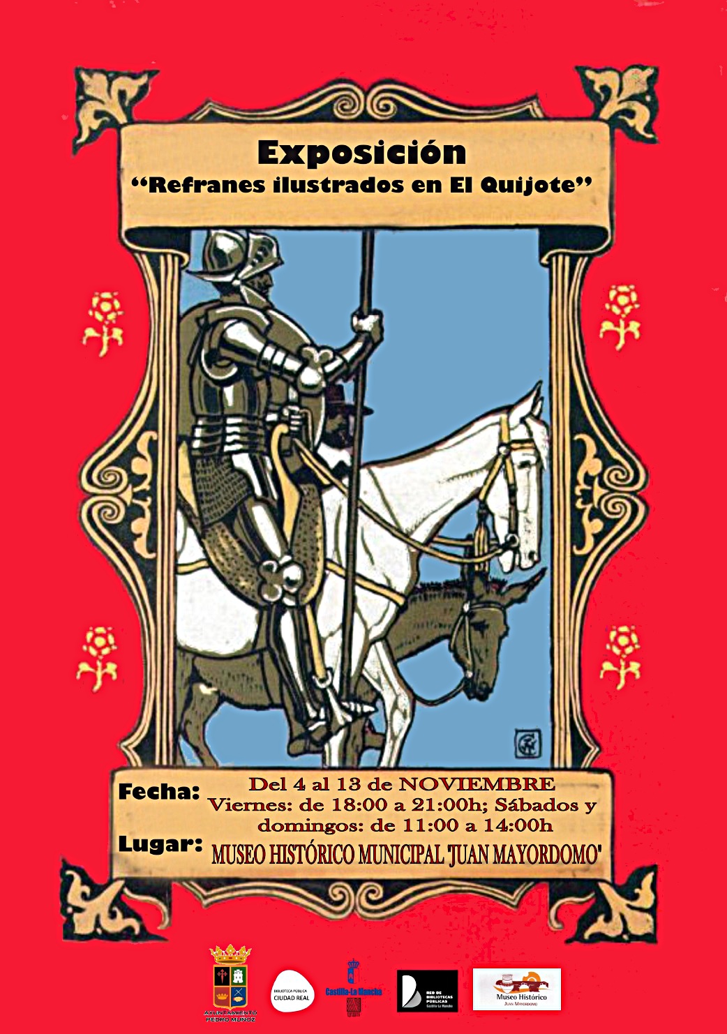 Exposición  “ Refranes ilustrados de El Quijote”