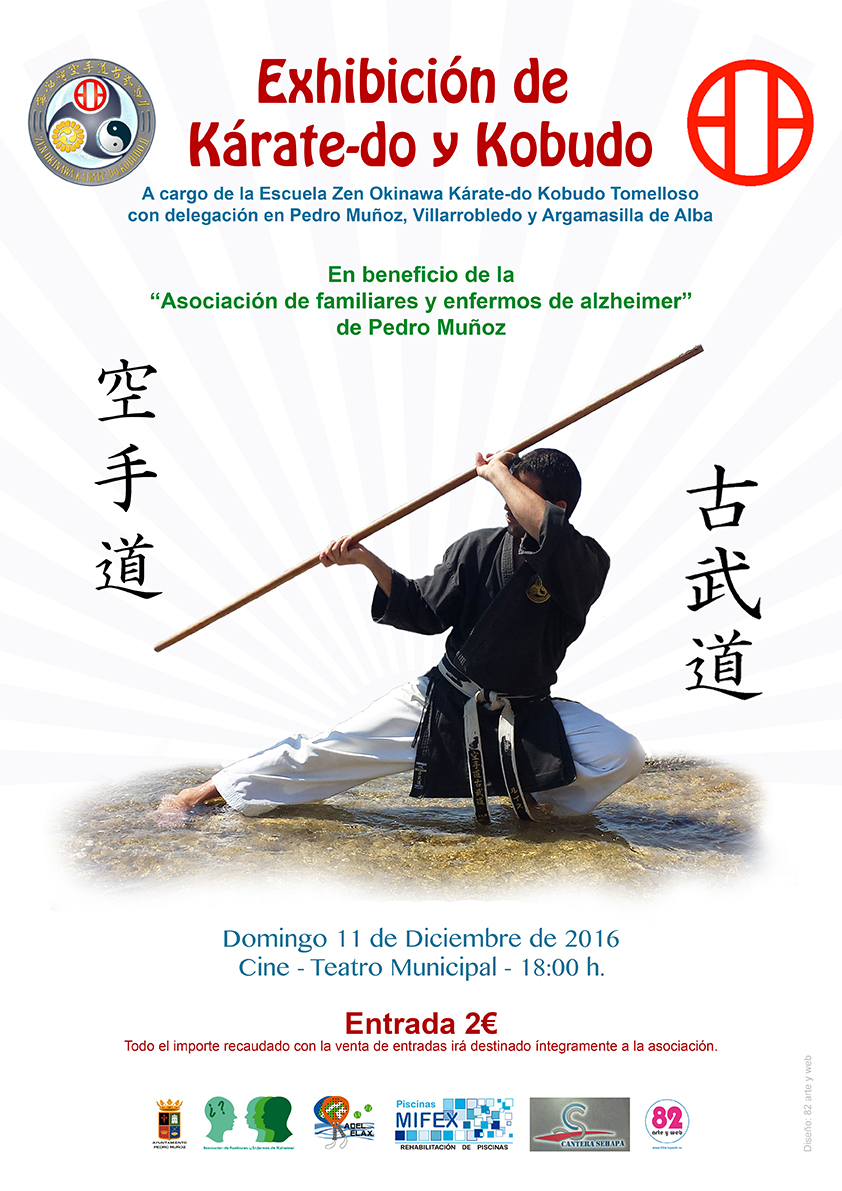 Exhibición benéfica de kárate-Do y Kobudo para el próximo domingo