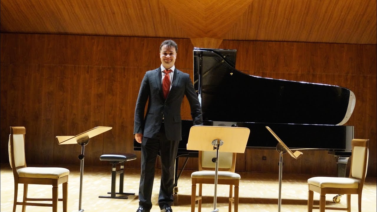 El compositor de Pedro Muñoz Alonso Monreal, ganador del premio de composición “Alonso Bernaola 2016”